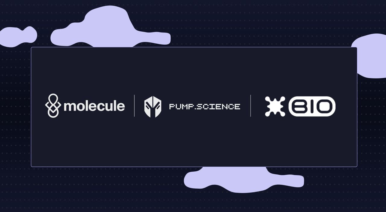 Accelerating DeSci on Solana: Molecule, pump.science & BIO Protocol Team Up